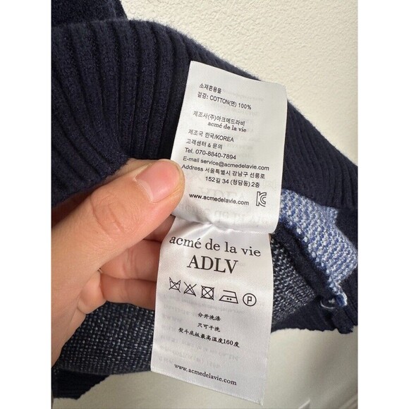 Care Bear x Acme De La Vie Sweater Crewneck Blue 2021 Raglan Unisex XLarge XL 2 - Picture 6 of 8